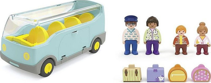 פליימוביל ג'וניור אוטובוס שדה תעופה לגיל הרך 71682 Playmobil