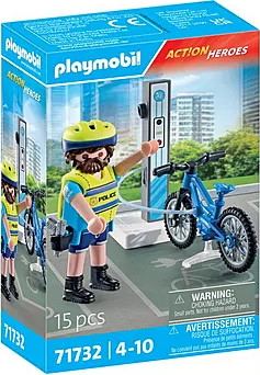 פליימוביל שוטר סיור בפטרול 71732 Playmobil