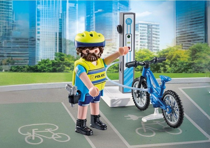 פליימוביל שוטר סיור בפטרול 71732 Playmobil