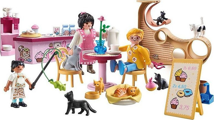 בית קפה לחתולים Playmobil 71744
