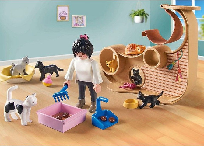 בית קפה לחתולים Playmobil 71744