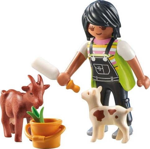 פליימוביל אישה ושני גדיים 71759 Playmobil