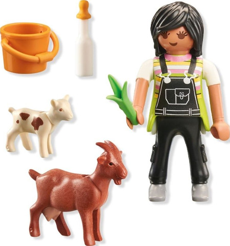 פליימוביל אישה ושני גדיים 71759 Playmobil