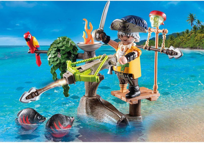 פיראט עם בליסטרה Playmobil 71795