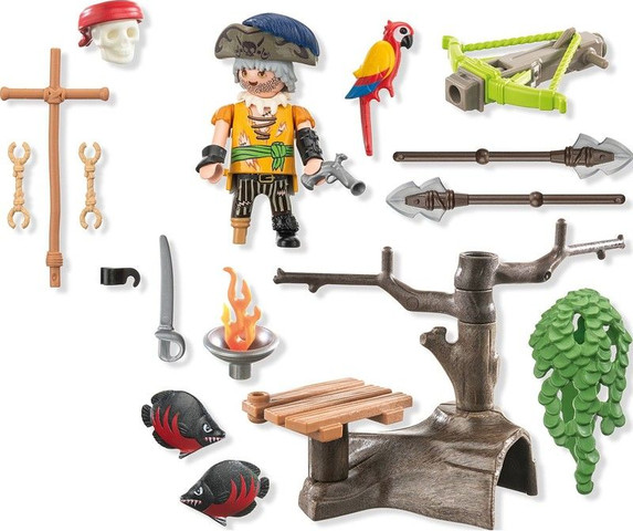 פיראט עם בליסטרה Playmobil 71795