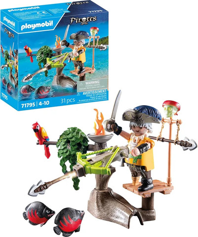 פליימוביל פיראט עם בליסטרה 71795 - Playmobil