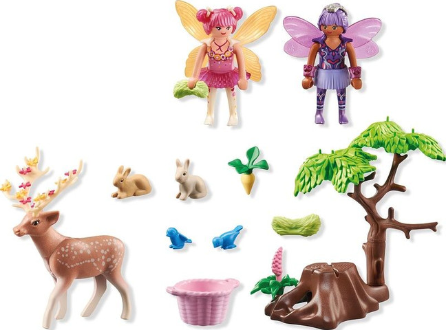 פליימוביל פיות עם חיות יער 71800 Playmobil