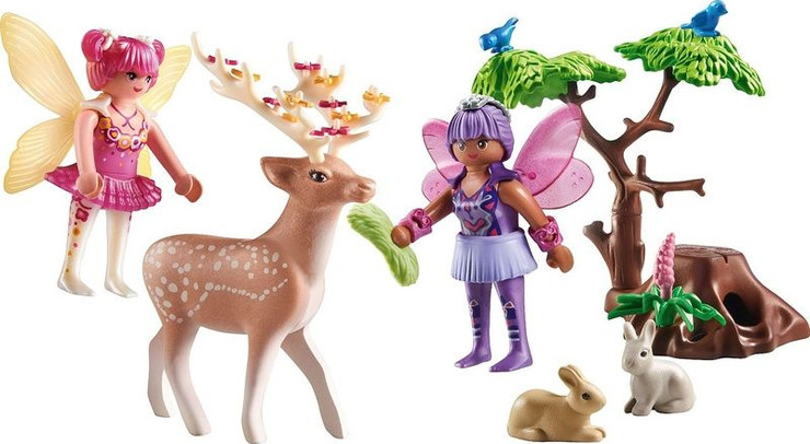 פליימוביל פיות עם חיות יער 71800 Playmobil