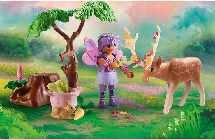 פליימוביל פיות עם חיות יער 71800 Playmobil