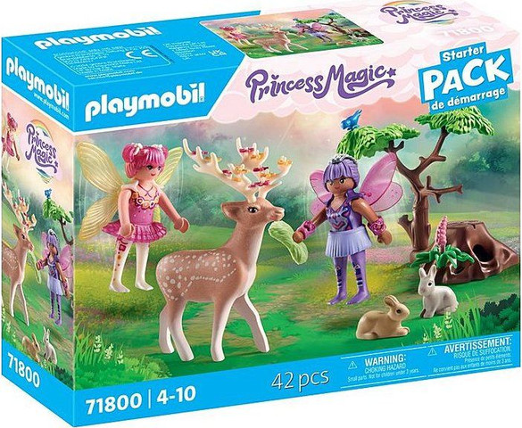 פליימוביל פיות עם חיות יער 71800 Playmobil