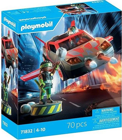 גיבור עם רכב Playmobil 71832