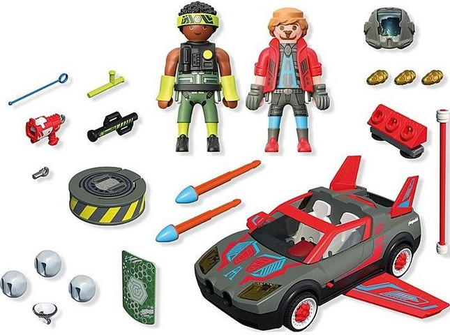 גיבור עם רכב Playmobil 71832