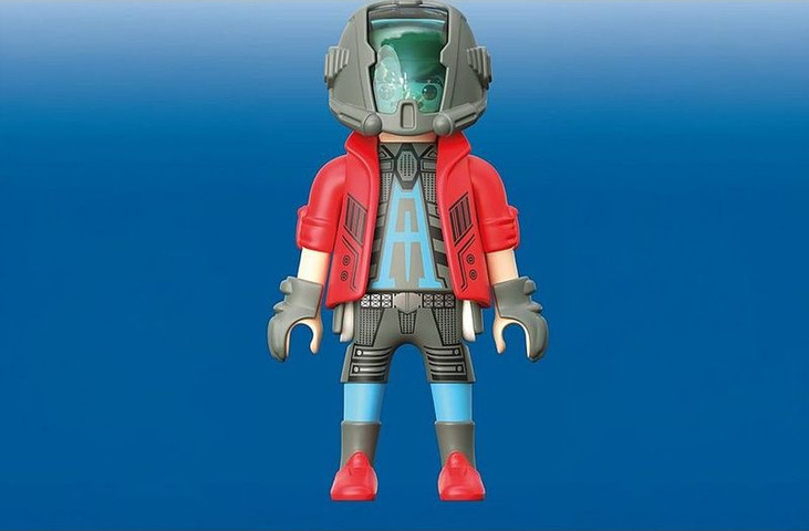 גיבור עם רכב Playmobil 71832
