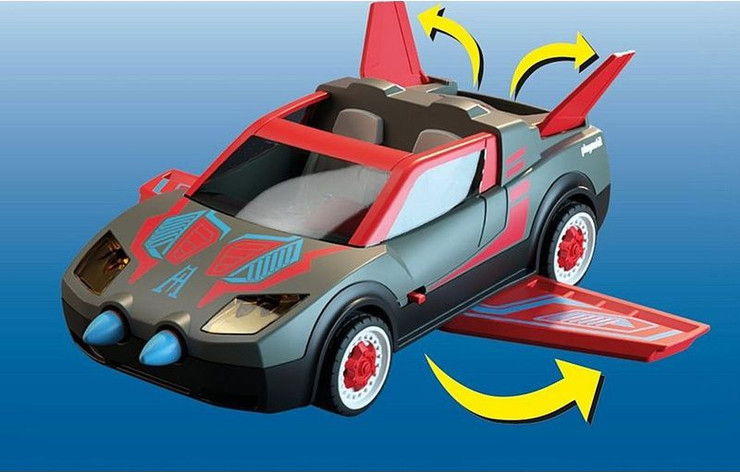 גיבור עם רכב Playmobil 71832