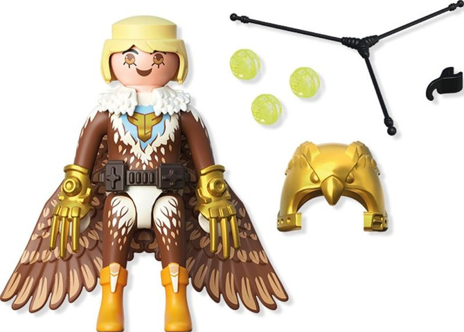 קרב רחפן גיבור עם נינג'ה מרושעת Playmobil 71834