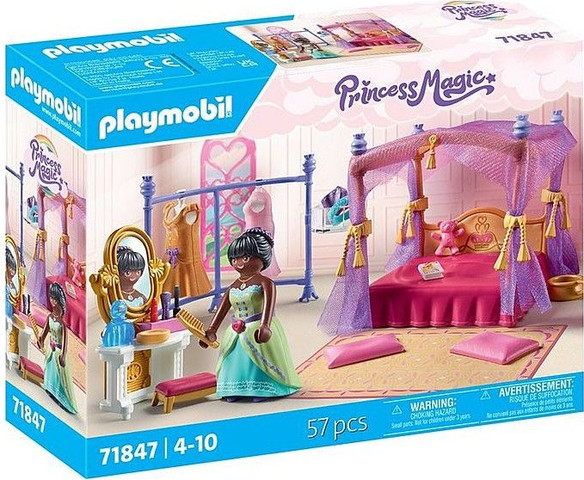 חדר שינה עם חדר הלבשה Playmobil 71847