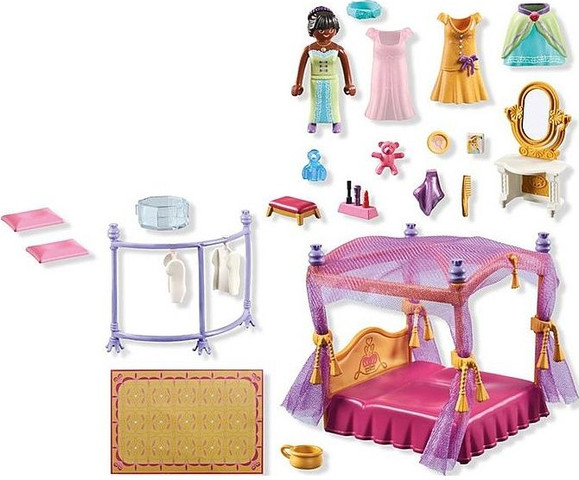 חדר שינה עם חדר הלבשה Playmobil 71847