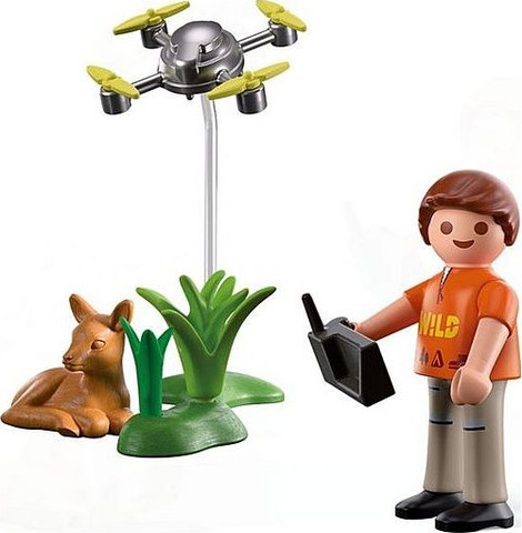 פליימוביל חילוץ במבי עם רחפן 71880 Playmobil