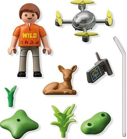 פליימוביל חילוץ במבי עם רחפן 71880 Playmobil
