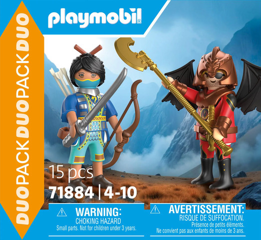 פליימוביל דו קרב נובלמור 71884 Playmobil
