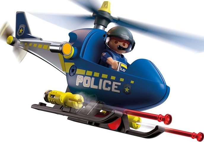פליימוביל מסוק משטרה עם פונקציית מכ''ם 72080 Playmobil