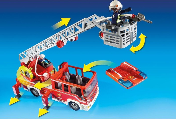 כבאית עם סולם כיבוי Playmobil 9463