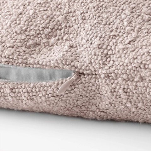 כרית מילוי נוצות 30X50 ורד מיסטי BOUCLE misty rose