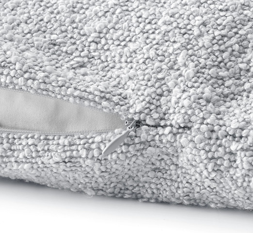 כרית מילוי נוצות 40X60 אפור בהיר BOUCLE micro chip