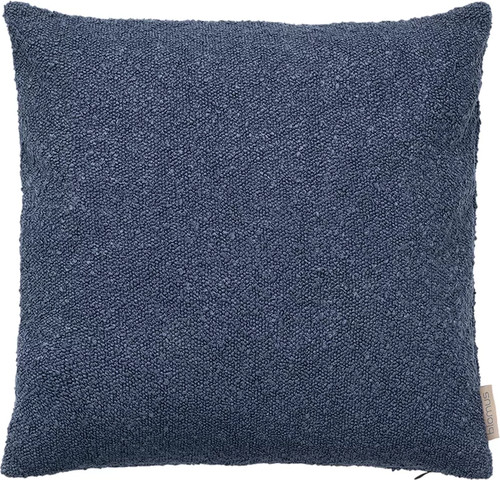 כרית מילוי נוצות 40X40 כחולה BOUCLE Midnight Blue