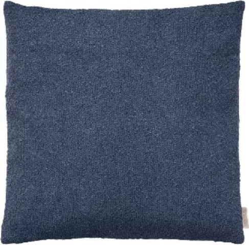 כרית נוצות 50X50 כחולה BOUCLE Midnight Blue