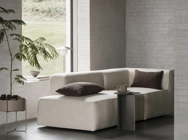 כרית מילוי נוצות 30X50 אספרסו BOUCLE Cushion Espresso