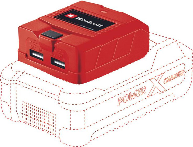בנק אנרגיה מתחבר ל USB נטען  (גוף ) 18V