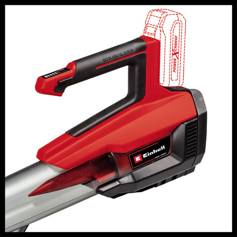 מפוח עלים נושף טורבו עוצמתי נטען    18v + סוללה ומטען 2.5Ah