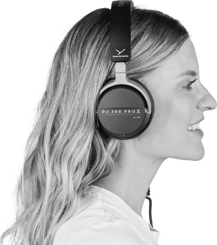 אוזניות DJ Beyerdynamic DJ 300 PRO X CLUB 48 Ohms שחור