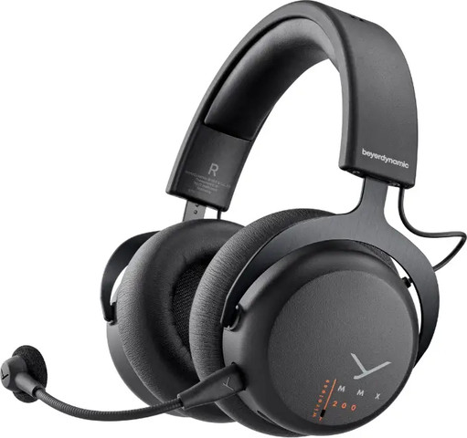 אוזניות גיימינג אלחוטיות beyerdynamic MMX 200 בחרו צבע שחור