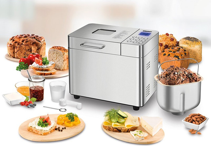 אופה לחם דיגיטלי נירוסטה Unold אנולד BACKMEISTER Edel