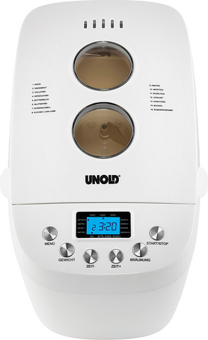 אופה לחם דיגיטלי Unold אנולד BACKMEISTER BREAD MAKER Big White
