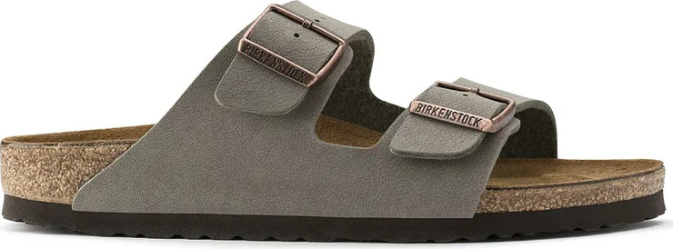 Birkenstock Arizona Birko Flor Nubuck Stone 151213 כפכפים