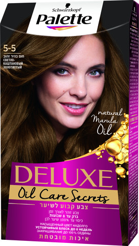 DELUXE צבע שיער 5-5 קרמל