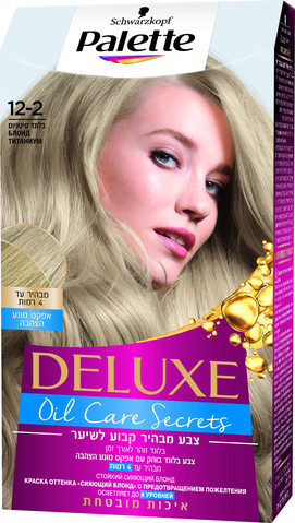 DELUXE צבע שיער 12-2 בלונד טיטניום
