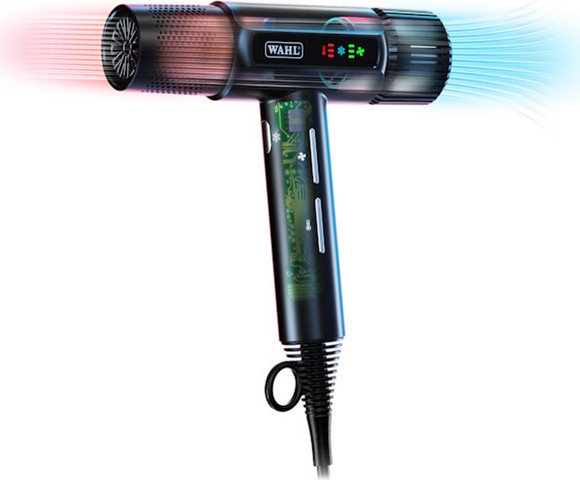 מייבש שיער מקצועי כולל צג מגע דיגיטלי WAHL וול Vanquish 4321-0471 - שחור