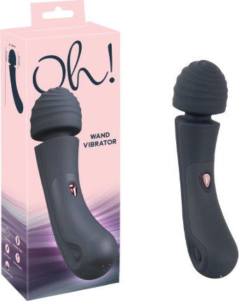 ויברטור שרביט מסיליקון קטיפתי - 10 מצבים