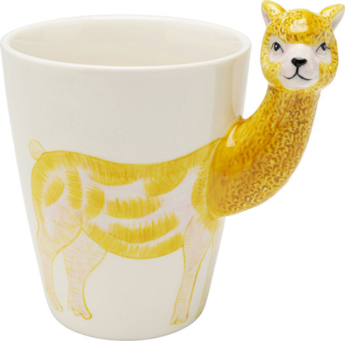ספל 12 ס"מ Funny Animal Alpaca