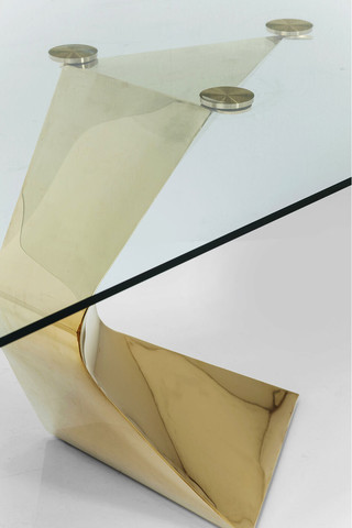 שולחן אוכל Gloria Black 200x100cm