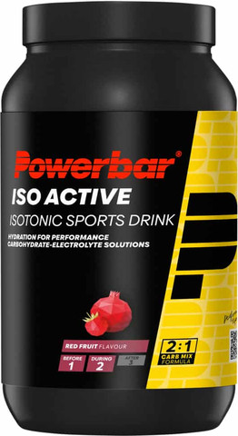 Iso Active אבקה להכנת משקה איזוטוני בטעם פטל רימונים