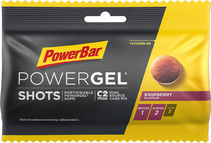 PowerGel Shots ג’ל אנרגיה בטעם פטל