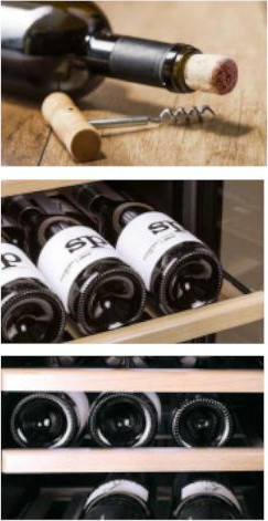 מקרר יין 24 בקבוקים מבית CASO קאסו דגם WINE COMFORT 24