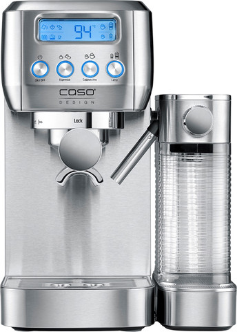 מכונת אספרסו אוטומטית כולל מקציף Caso קאסו Espresso Gourmet Latte