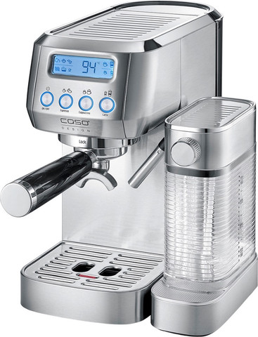 מכונת אספרסו אוטומטית כולל מקציף Caso קאסו Espresso Gourmet Latte