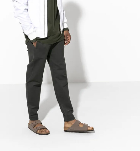 Birkenstock Arizona Birko Flor Nubuck Mocca 151183 כפכפים